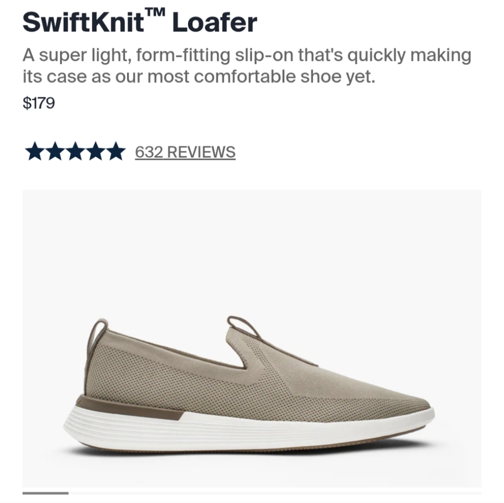 Wolf & Shepherd SwiftKnit™ Loafer Men's 11